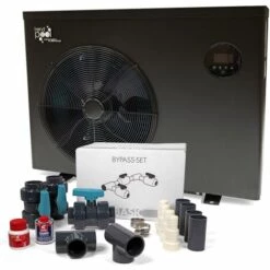 TREND POOL Full Inverter Wärmepumpe Mr. SMART 7 Bis 20m³ + Bypass-Set