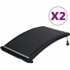 BETTERLIFE Gebogene Solar-Heizungen Für Pool 2 Stk. 110x65 Cm