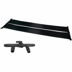 WELL2WELLNESS Pool Solarheizung Solarmatte 6,0 X 0,60m Plus 3-Wege Solarweiche