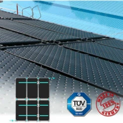 POOL TOTAL HelioPool Solar-Set Bis 15 M² Wasseroberfläche