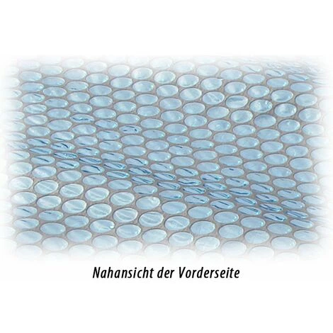 Miganeo® Pool Solarplane 700x400 Schwarz/blau – Bild 4