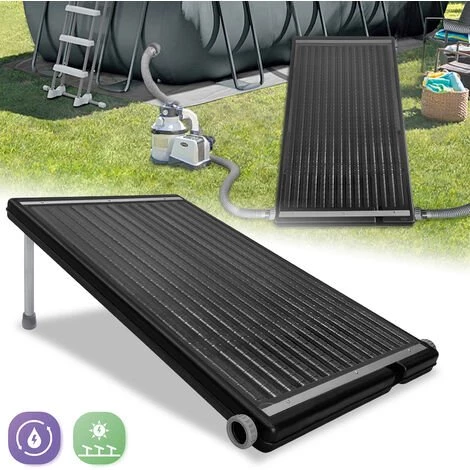 UISEBRT Sonnenkollektor Solar Poolheizung Solarkollektor Solarheizung Warmwasser Für Pools 15 L Wasserinhalt