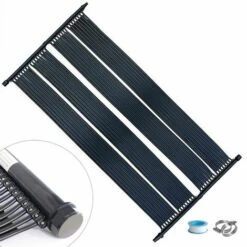 MUCOLA 305x80CM Solarheizung Poolheizung Solarkollektor Solarpanel Wärmeplane Für Pool